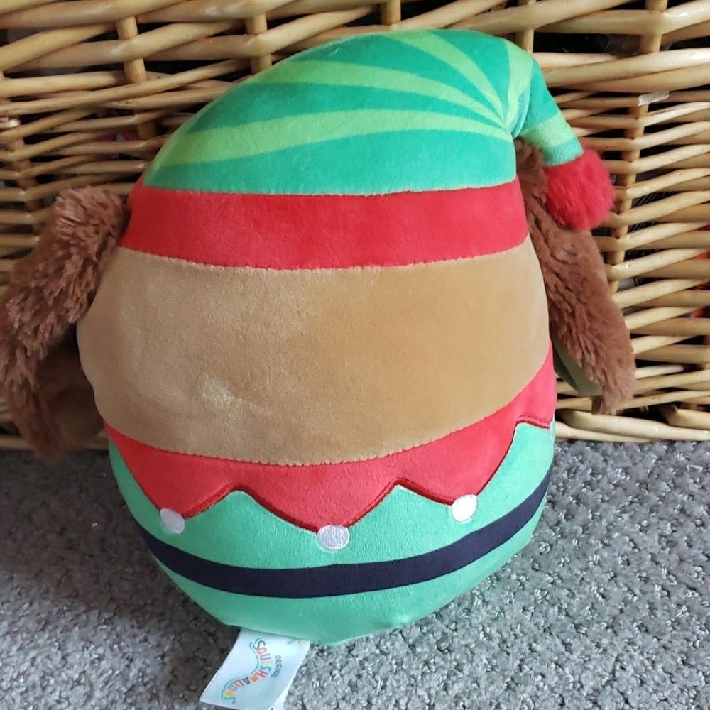 Squishmallows 2023 Holiday Dog ELF Plush Toy NWT 10" - Picture 2 of 4